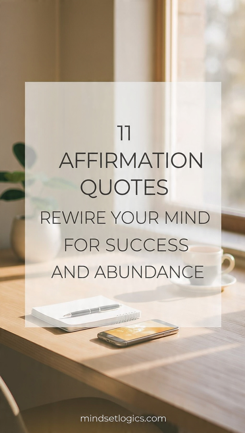 11 Affirmation Quotes That Rewire Your Mind for Success and Abundance