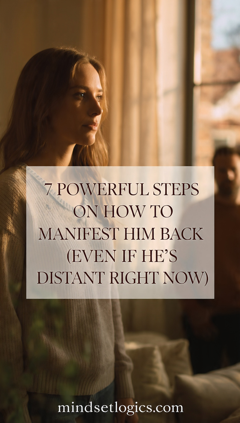 7 Powerful Steps on How to Manifest Him Back (Even If He’s Distant Right Now)