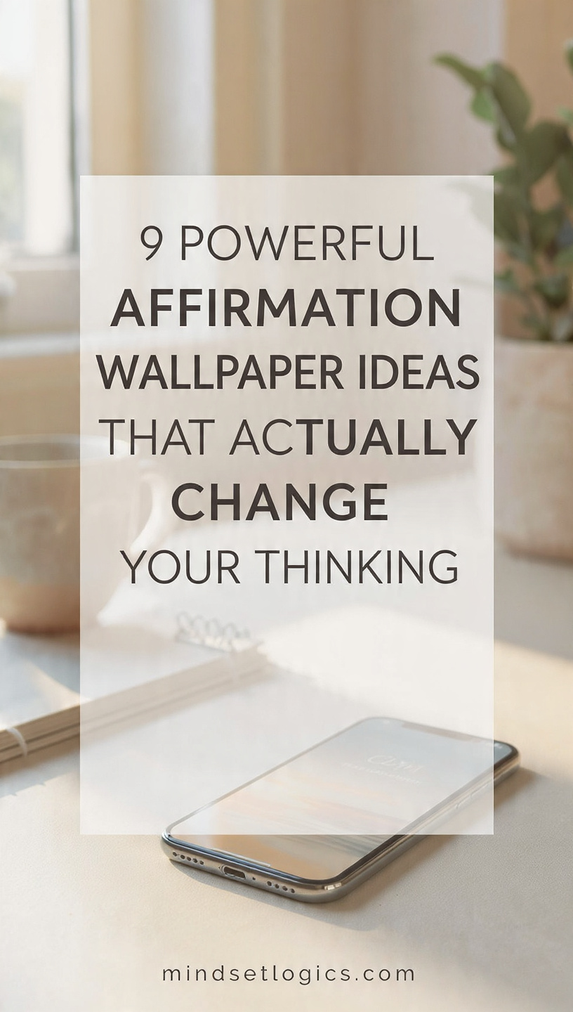 9 Powerful Affirmation Wallpaper Ideas That Actually Change Your Thinking