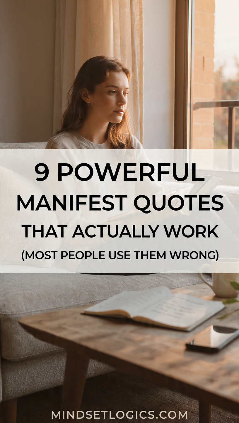 9 Powerful Manifest Quotes That Actually Work (Most People Use Them Wrong)