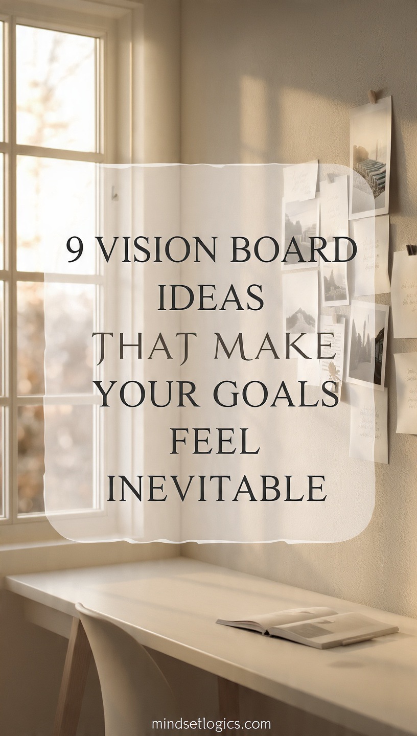 9 Vision Board Ideas That Make Your Goals Feel Inevable