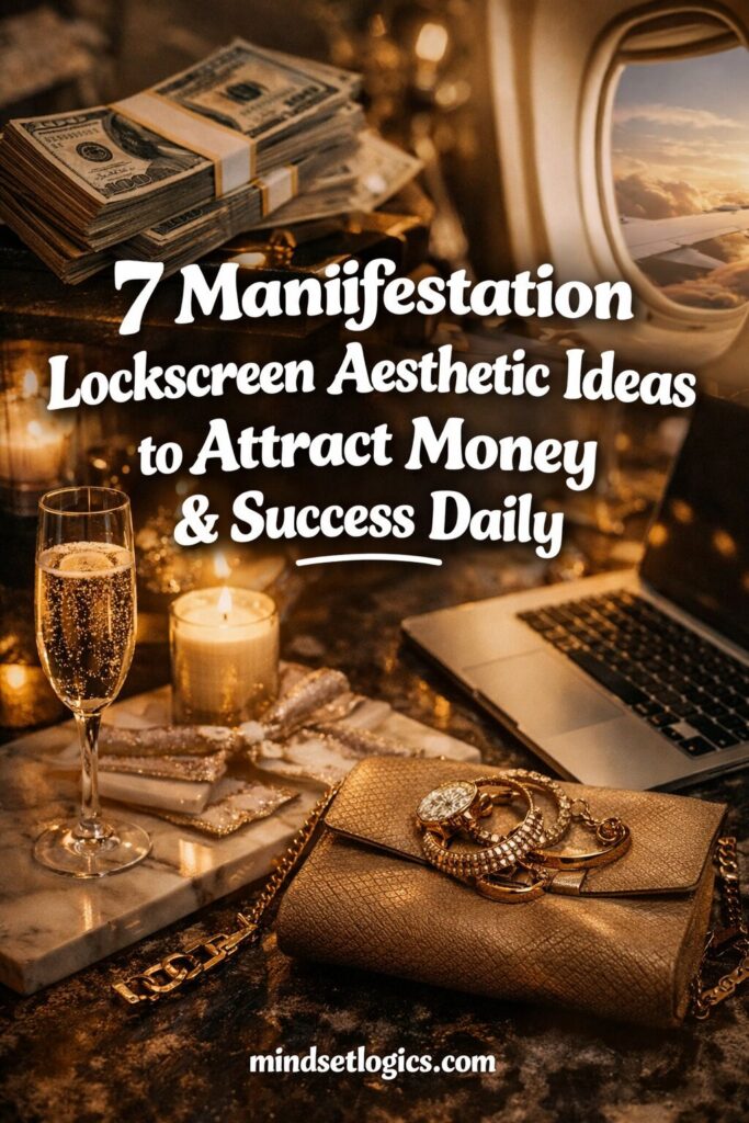 7 Manifestation Lockscreen Aesthetic Ideas to Attract Money & Success Daily