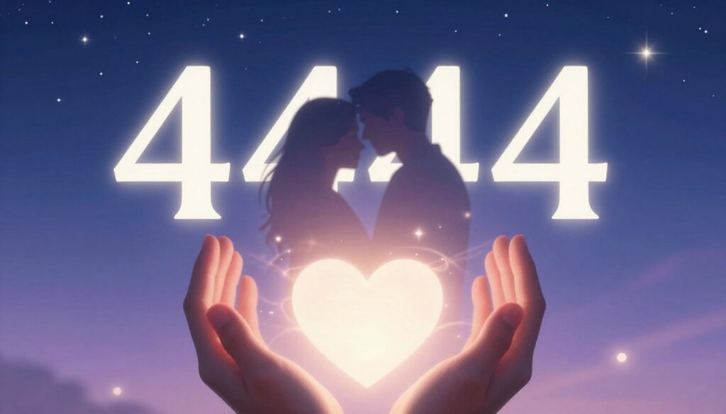 4444 angel number love